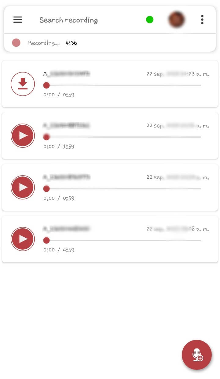 Recordings