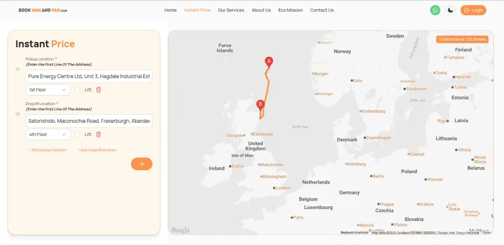 Website Redesign & Advanced Feature Integration for BookManAndVan