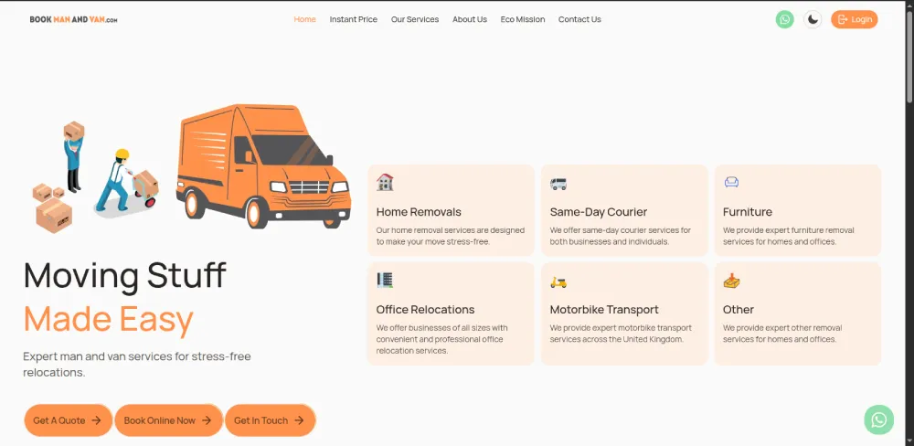 Advanced Feature Integration for BookManAndVan