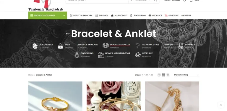 Passionate BD Website design