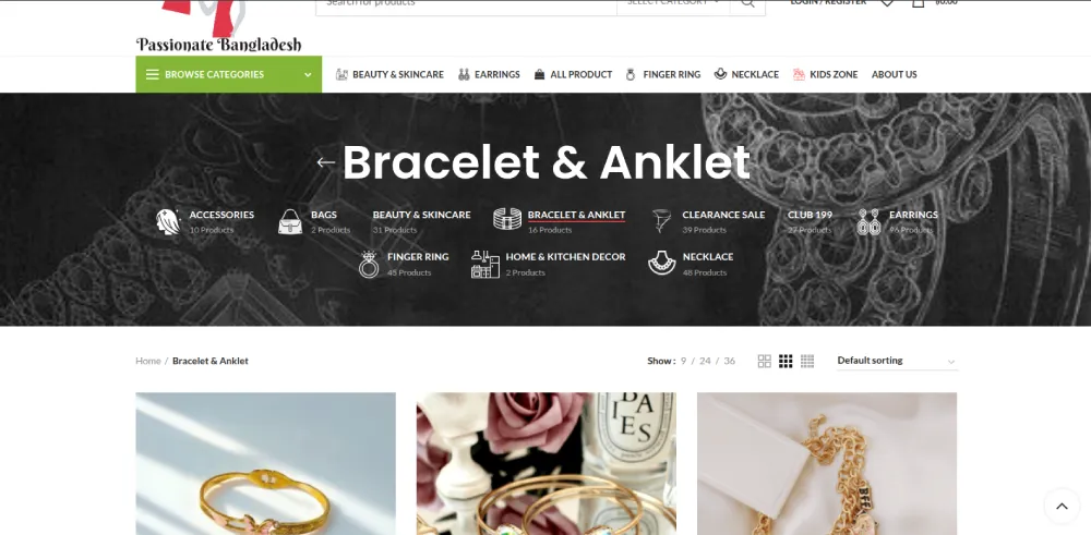 Passionate BD Website design