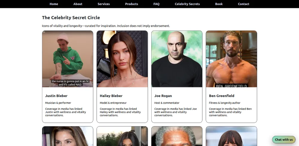 Celavive Website Design